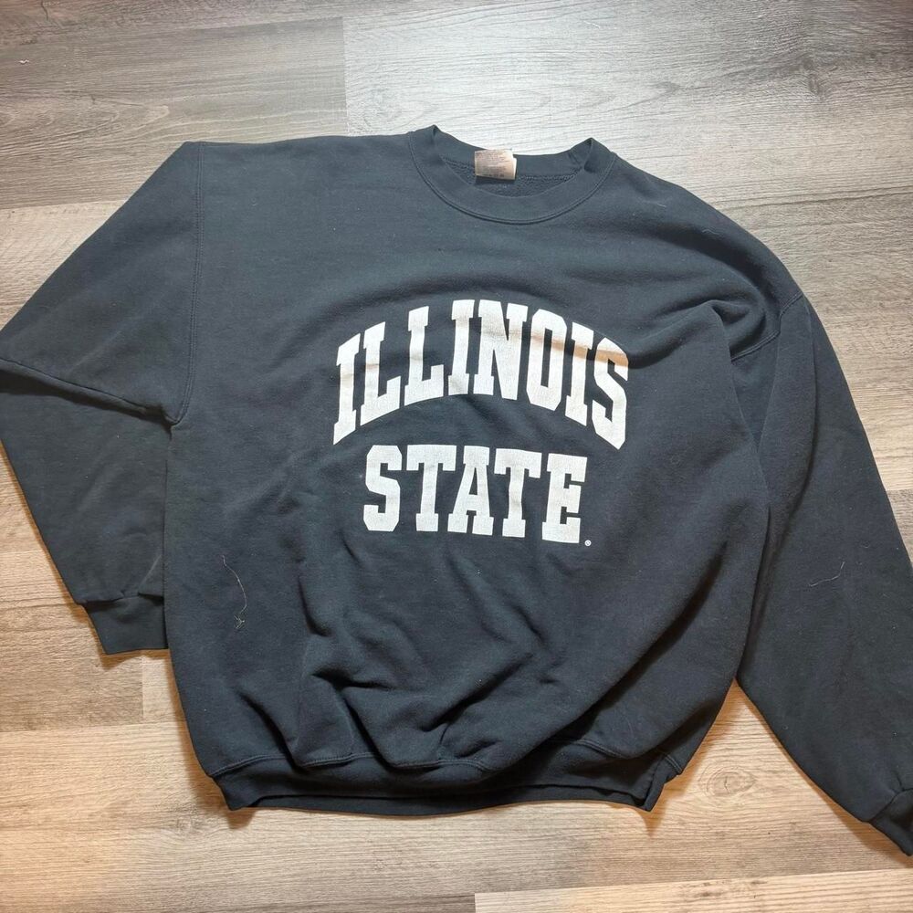 Unbranded Men's Black and Grey Sweatshirt